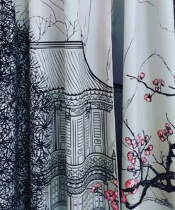 All Over Printed Customized Window Curtains India