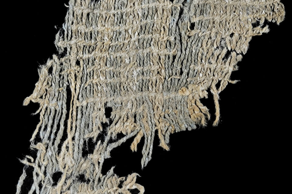 oldest dyed fabric