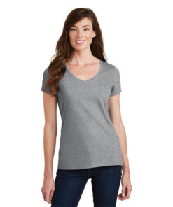 Alternative view of Normal Cotton V-Neck T-Shirt