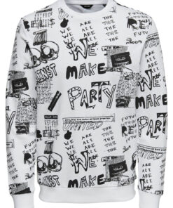 All Over Printed (AOP) Cotton Sweatshirt