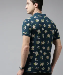 Alternative view of AOP Polo Tee